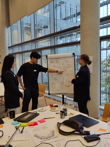 NextGen students presenting